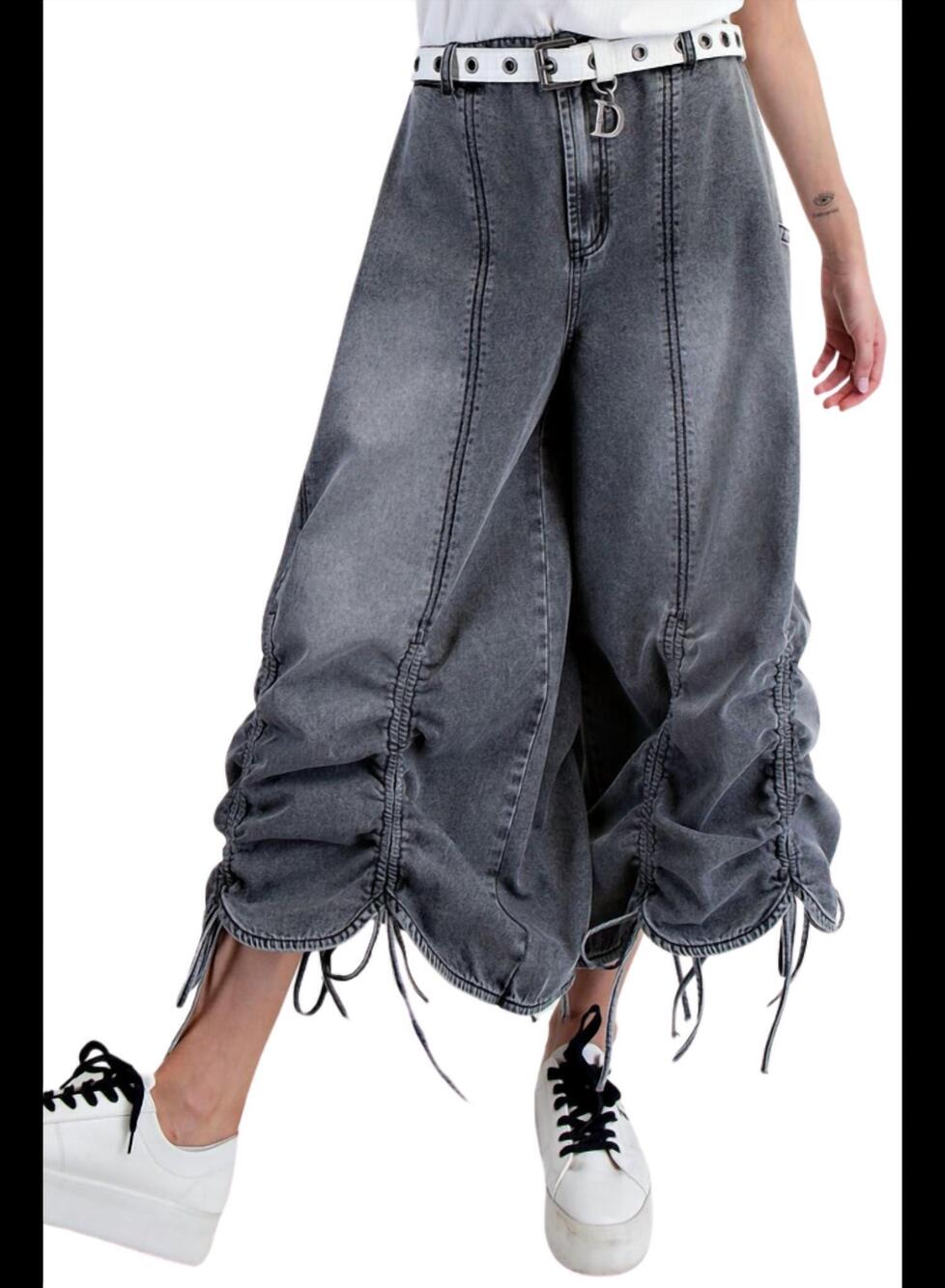 NEW EASEL in a cinch pants in mineral washed